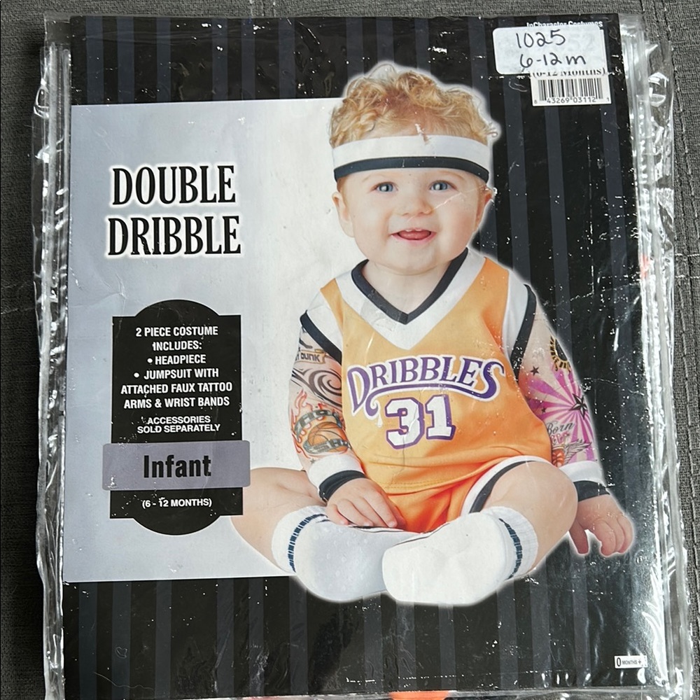 Infant Double Dribble Costume
